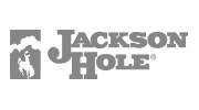 Jackson Hole wyoming gray png logo
