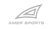 Amer Sports gray png logo