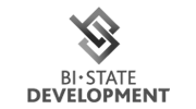 Bi-State Development gray png logo