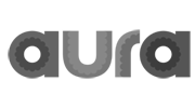 Aura gray png logo