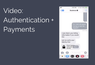 Video: Authentication and Payments