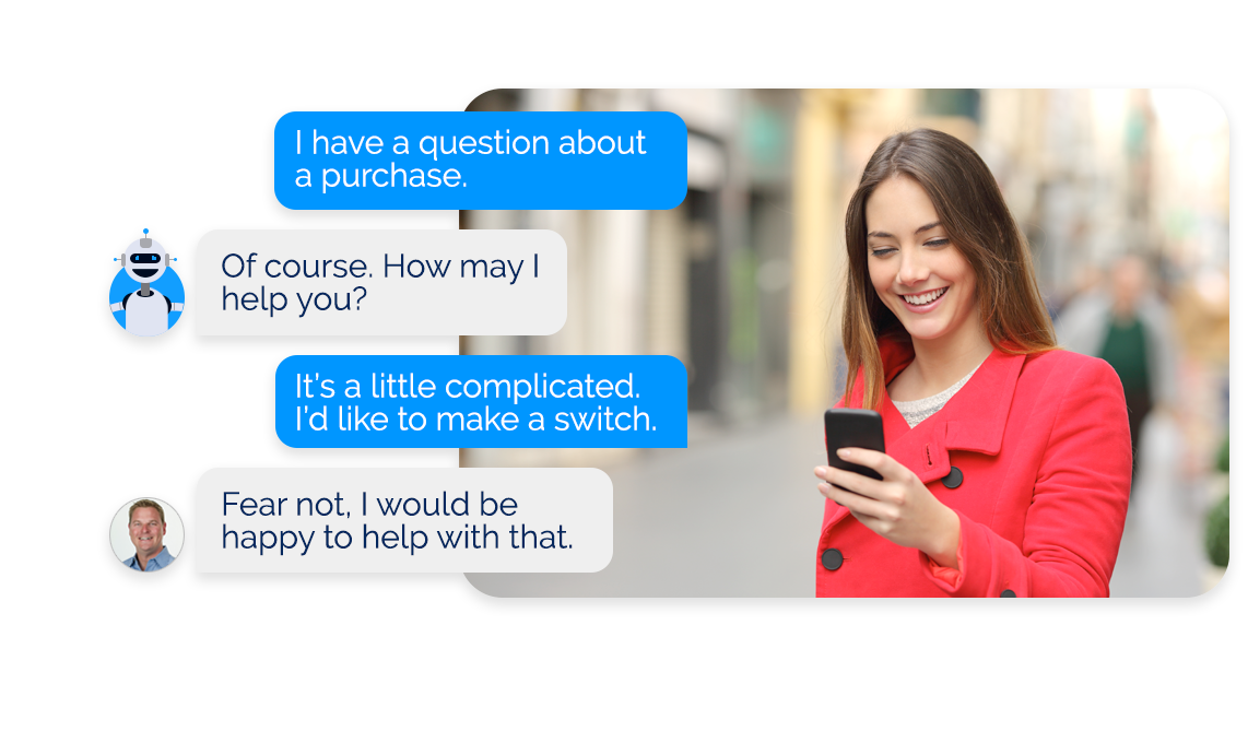 Messaging Chat Bots Help Customer Service
