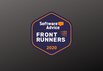 Software Advice front runners 2020 logo
