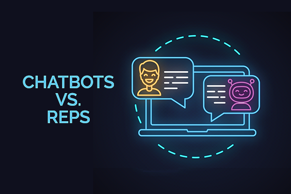 Chatbots vs Sales Reps - which is more effective?