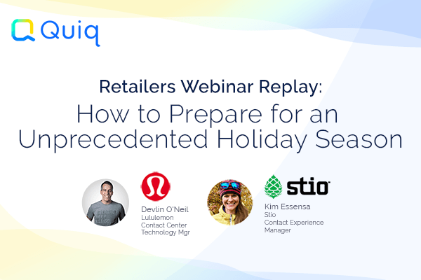 Retailer Webinar Replay: How to Prepare for an Unprecedented Holiday Season