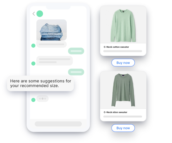 conversational commerce options select customer ai powered messaging solution