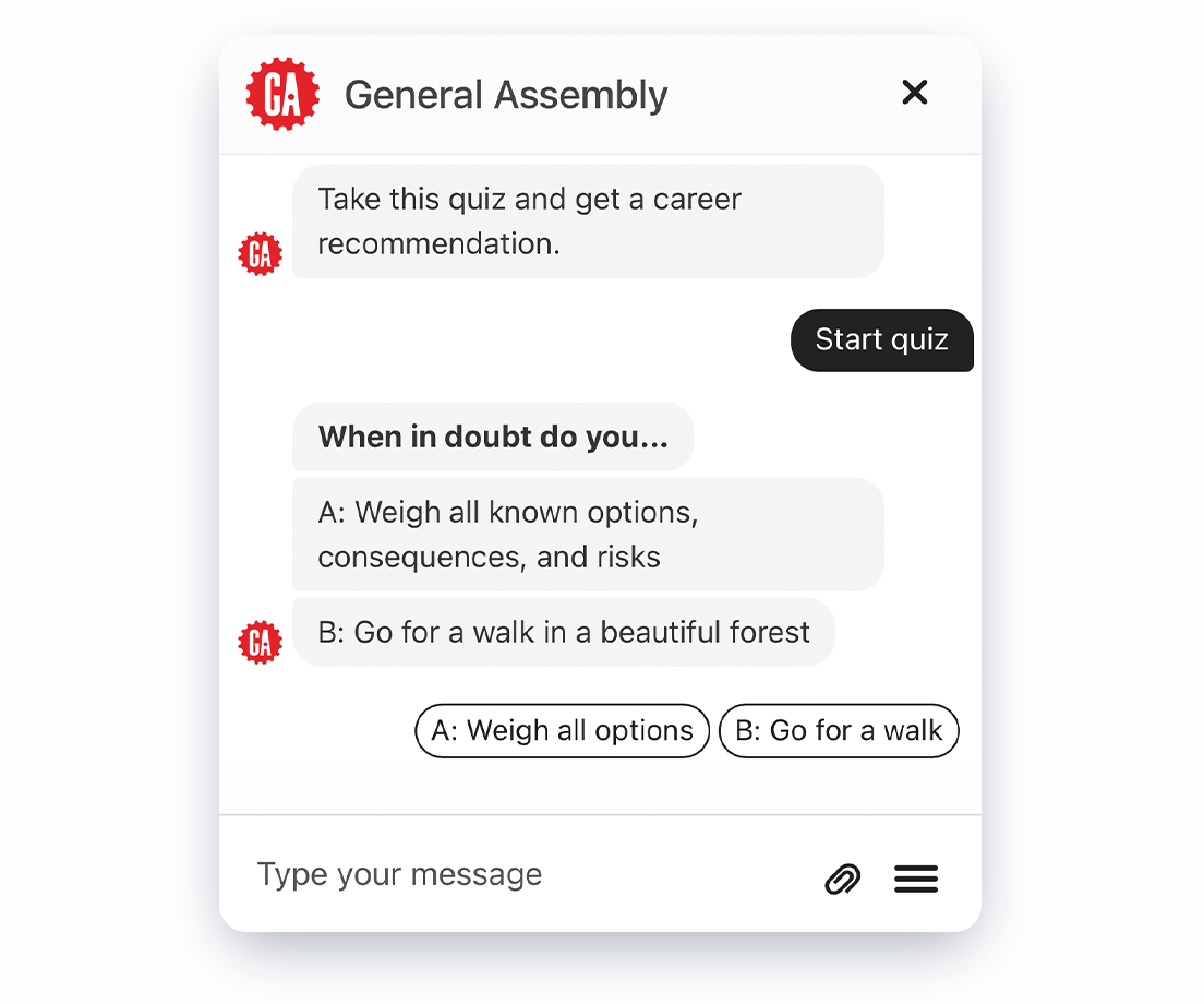 General Assembly Chat Bot