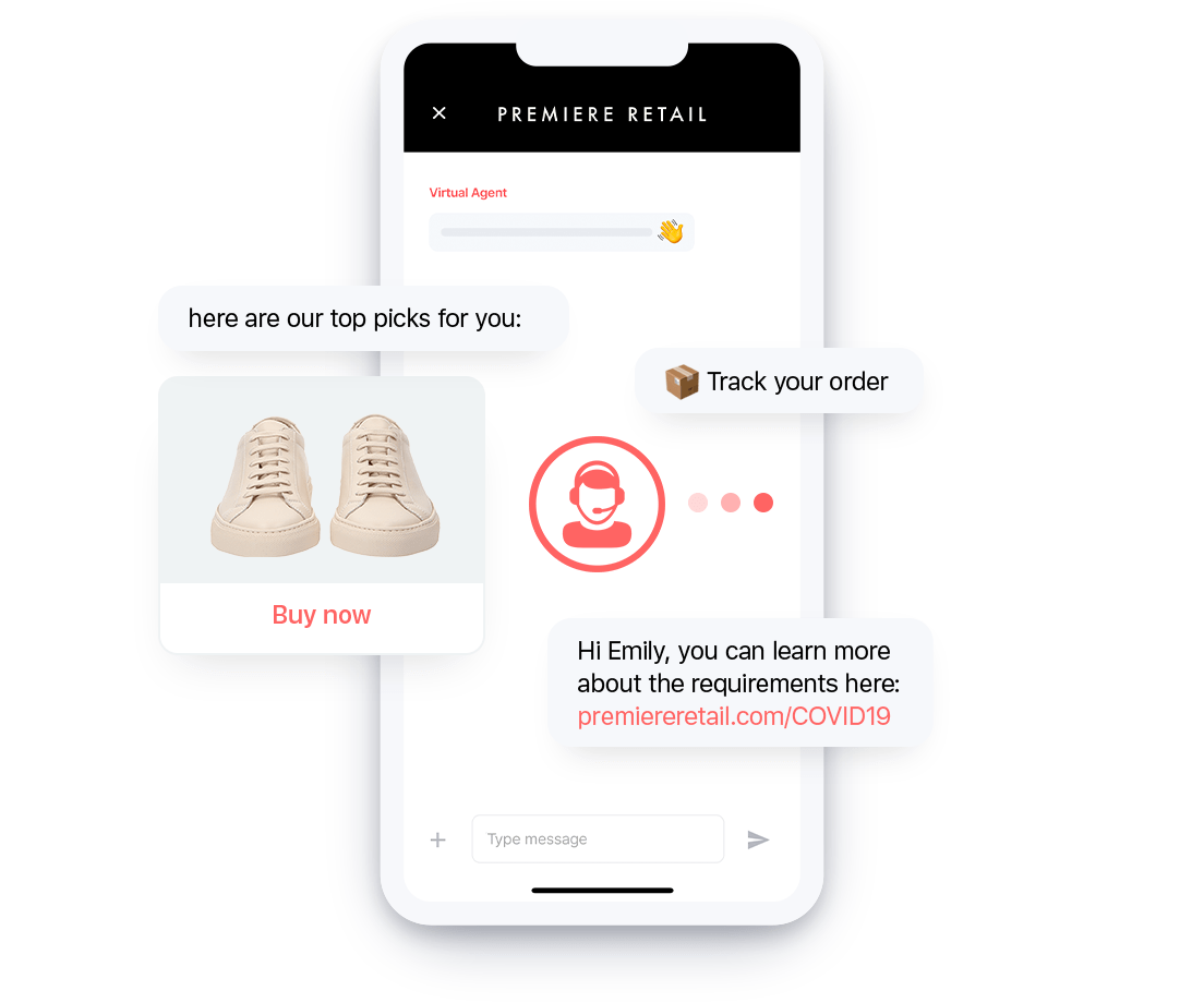 Bring conversational commerce to your app