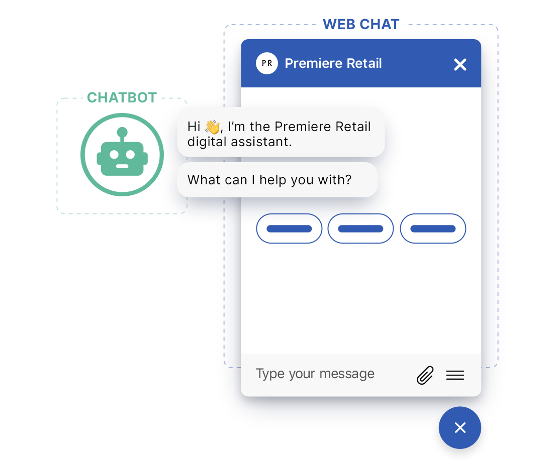 Web Chat Software - Chatbot Digital Assistant