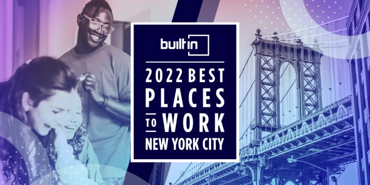 BuiltIn 2022 Best Places to Work New York City