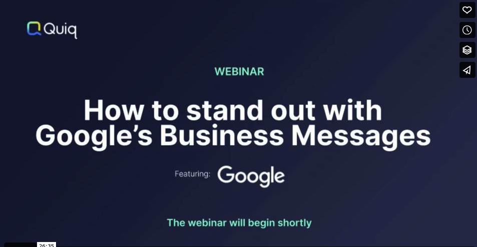 How to stand out with Google’s Business Messages - Webinar
