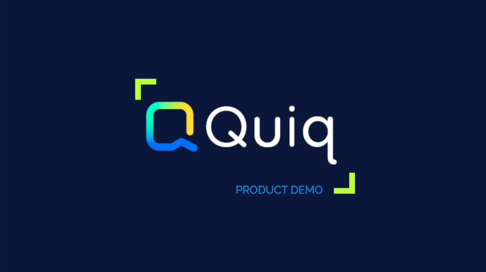 Quiq Product Demo Video Capture