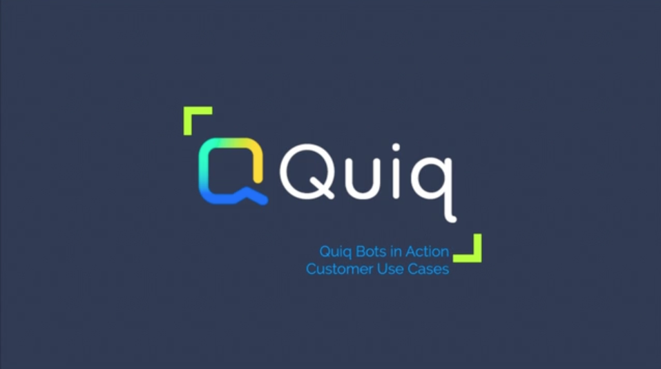 Quiq Bots In Action Customer Use Cases Video Capture