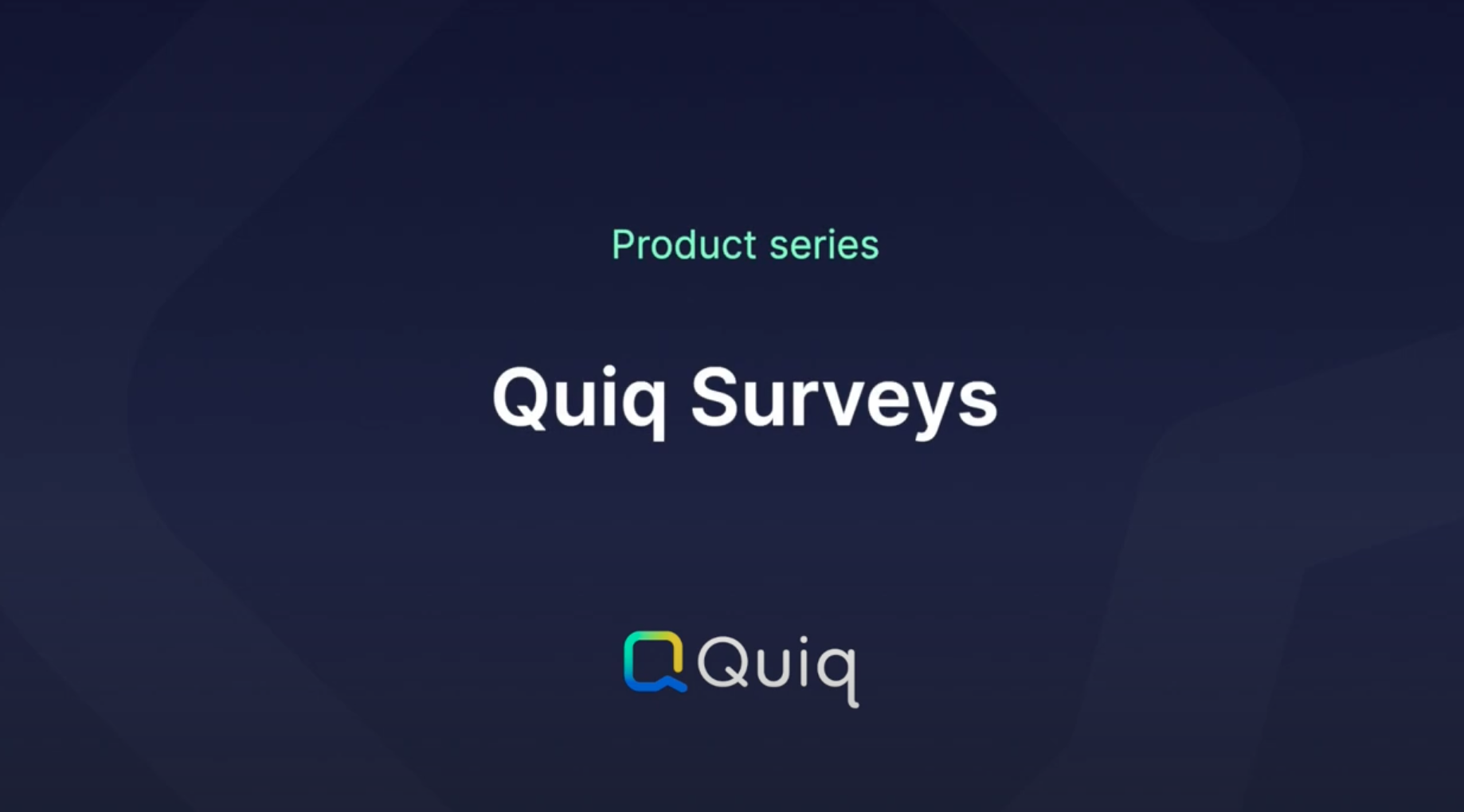 Quiq Product Update: Integrated Customer Surveys