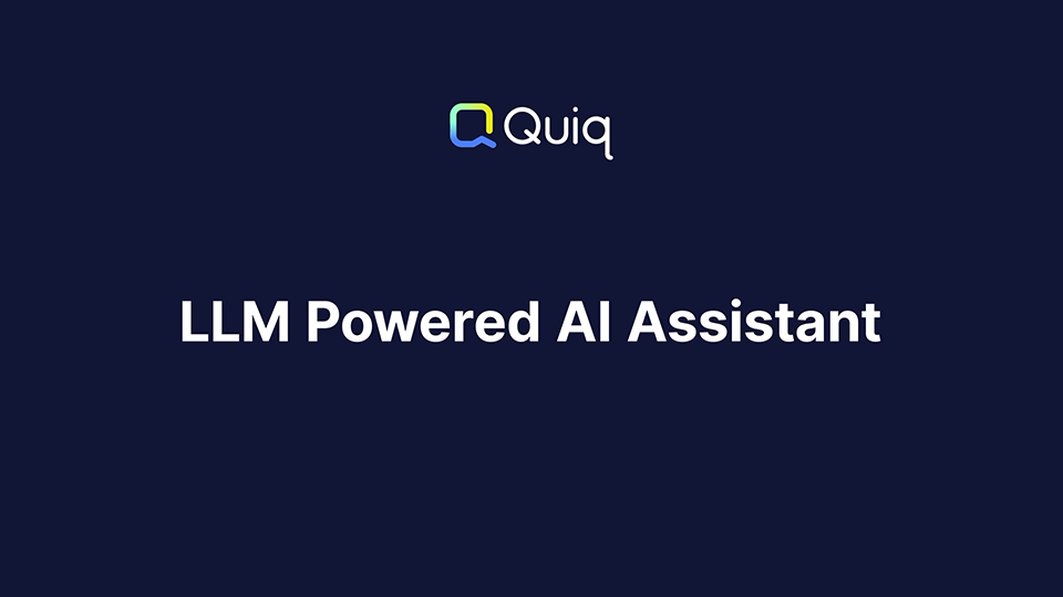 LLM Powered AI Assistant